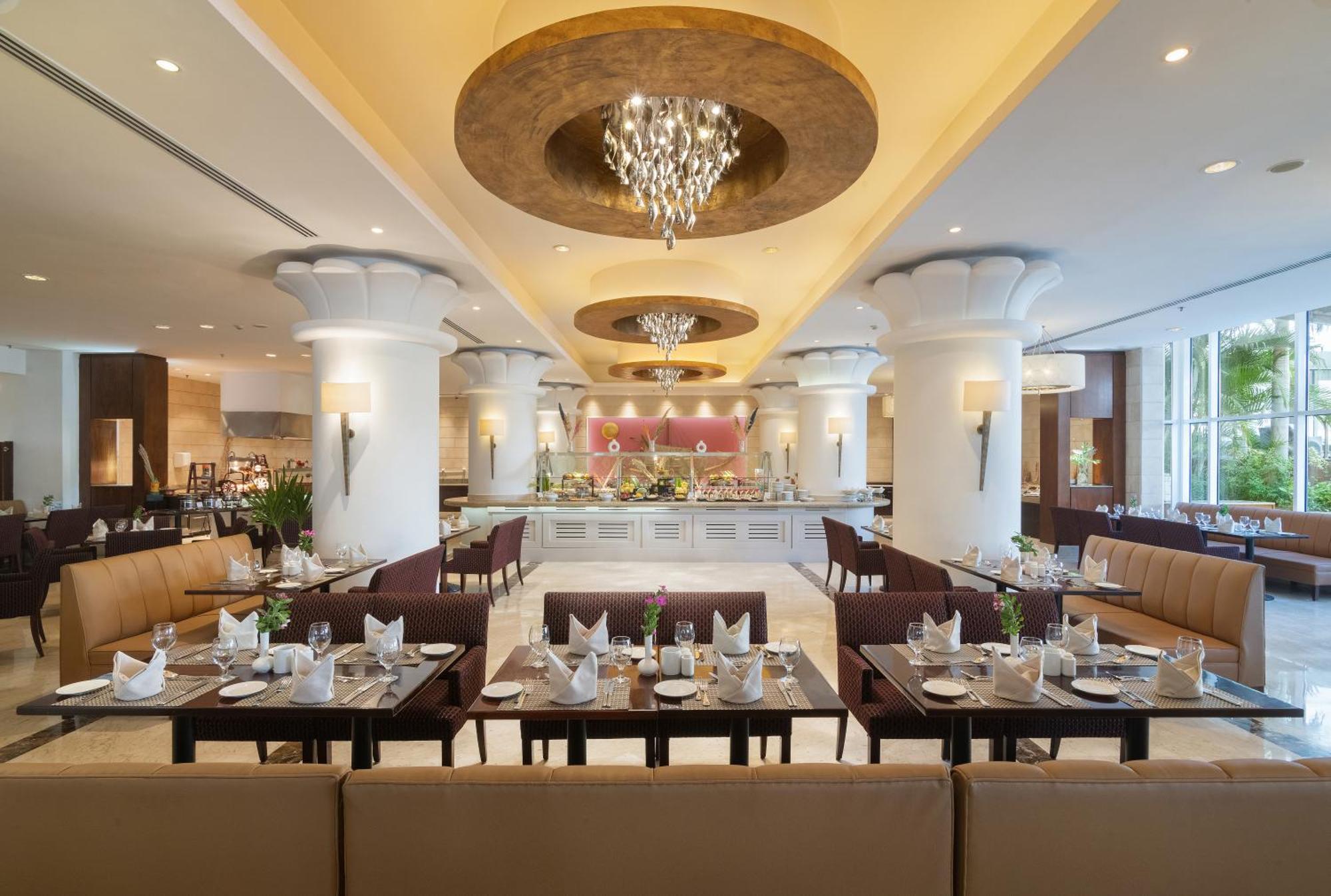 فندق Steigenberger Pyramids Cairo Al Kawm al Akhdar المظهر الخارجي الصورة The restaurant